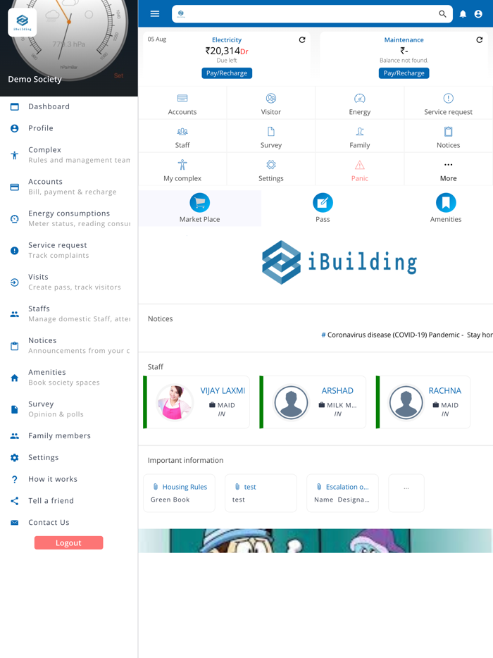 iBuilding Smart Building