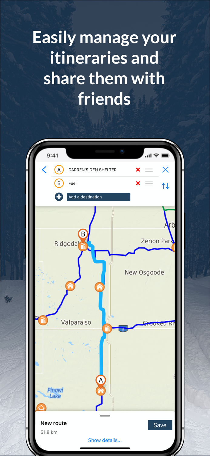 Sask Snowmobile Trails
