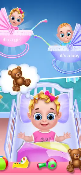 Game screenshot Pregnant Mommy & Newborn Twins apk
