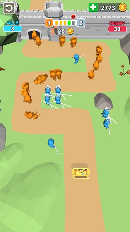 Tiny Battle - Merge Troops! screenshot 6