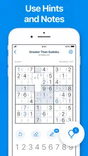 How to cancel & delete greater than sudoku 4