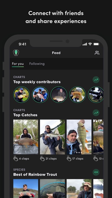 FishFriender - Fishing App Screenshot