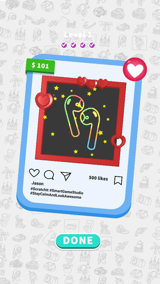 #5. Scrape Art 3D (iOS) 由: BAP