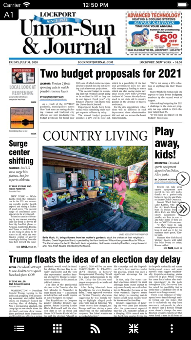 Union-Sun&Journal-Lockport, NY Screenshot