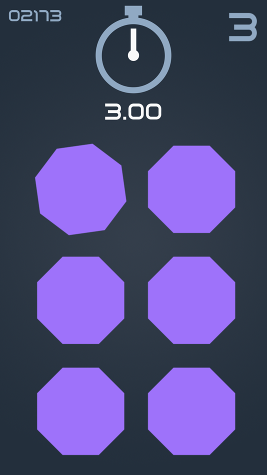 #2. 3 Seconds (Can you spot it?) (iOS) Podle: Frozax Games