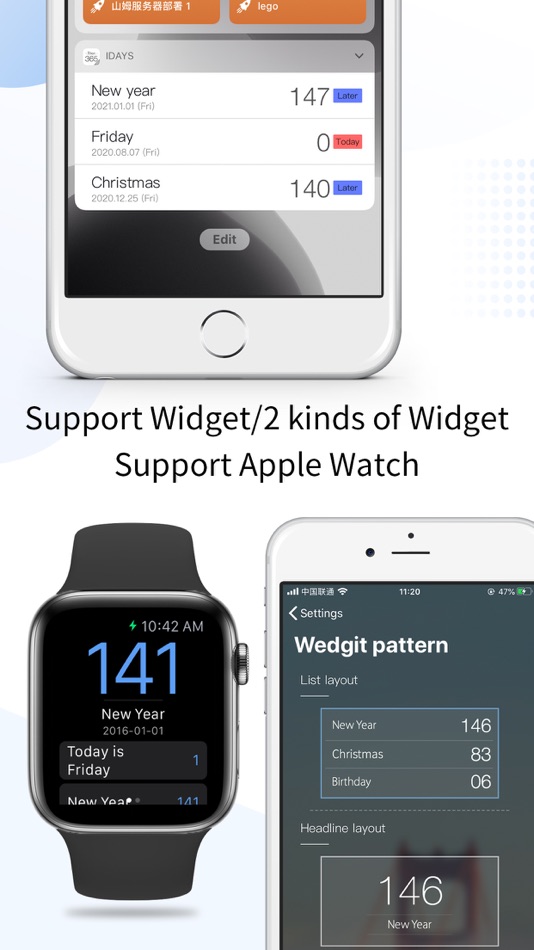 #2. iDays Pro - Elegant Countdown (iOS) 由: Gerinn LLC