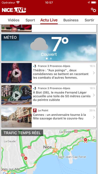 Nice Live : Actu & Sport Screenshot