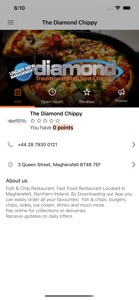 Diamond Chippy, Magherafelt screenshot #3 for iPhone
