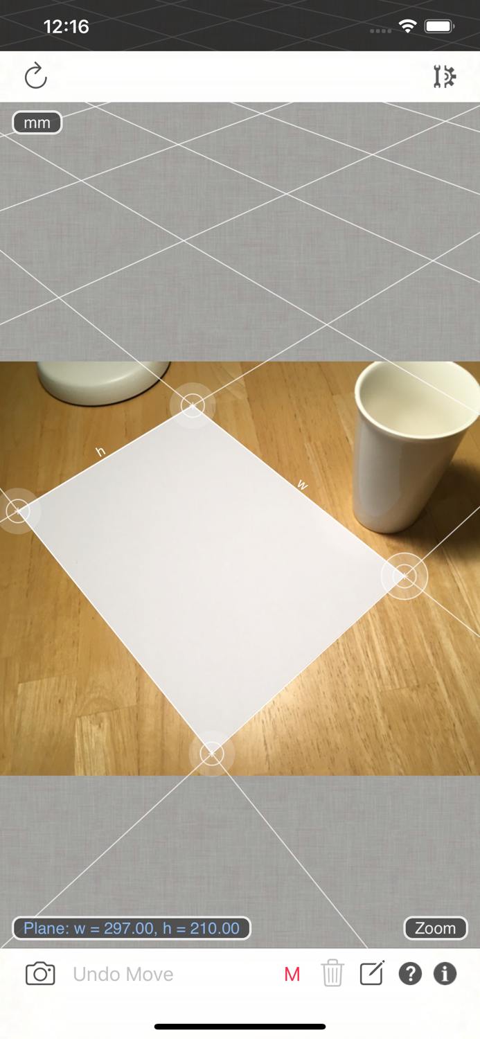 Partometer3D measure on photo