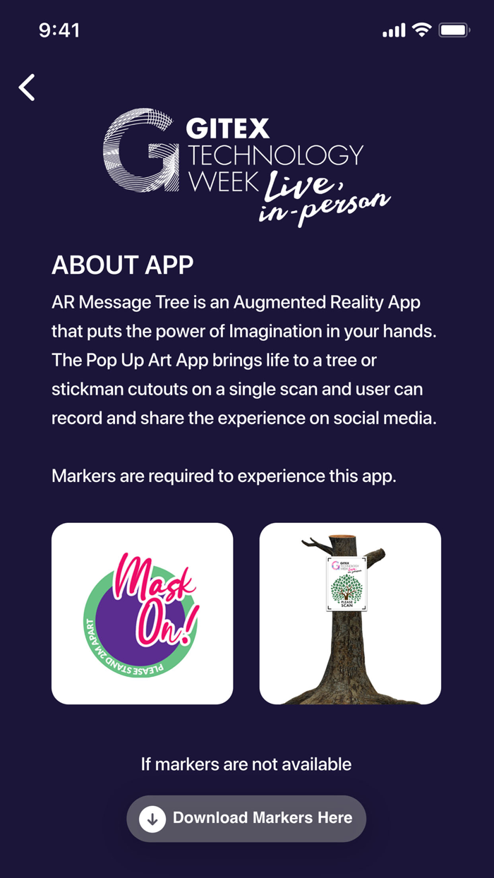 AR Message Tree