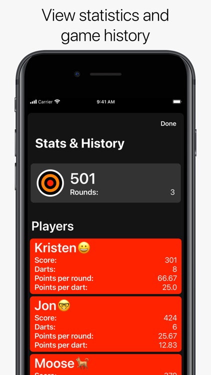 Dart Scoreboard Pro screenshot-8