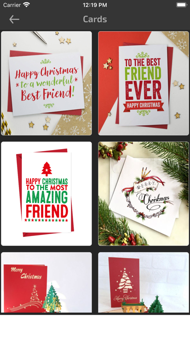 Screenshot #3 pour Christmas Wishes Card Greeting