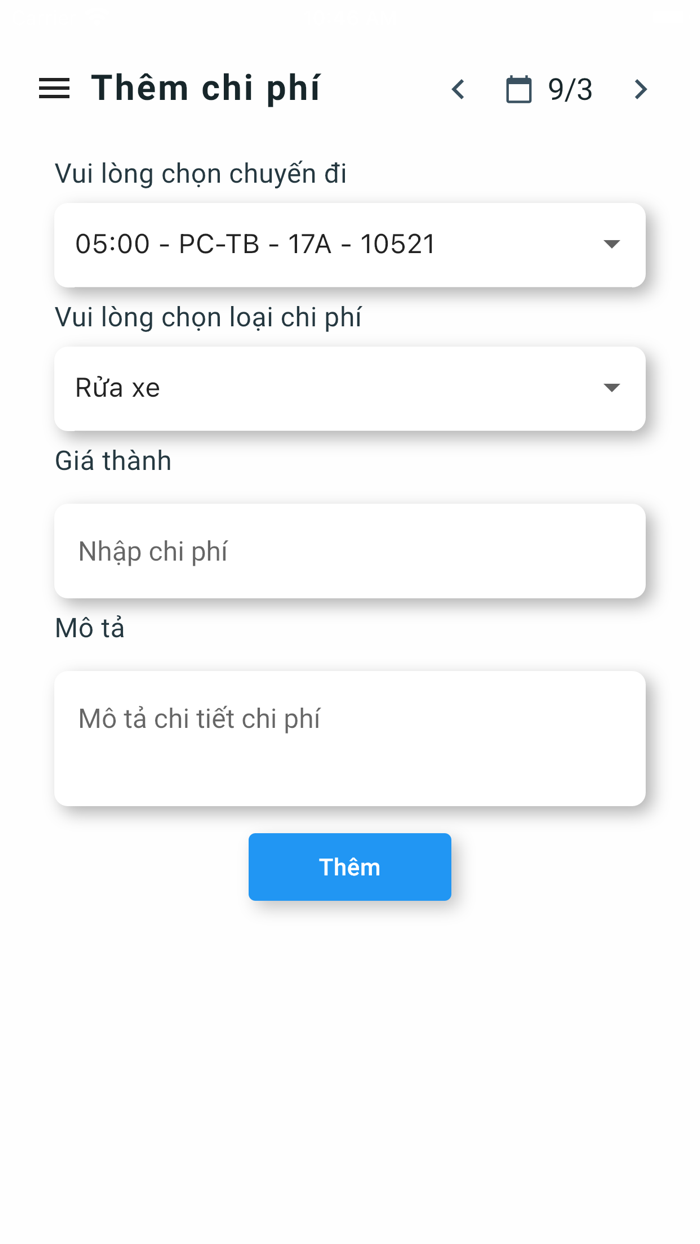 Lái xe - Hạng Thương Gia