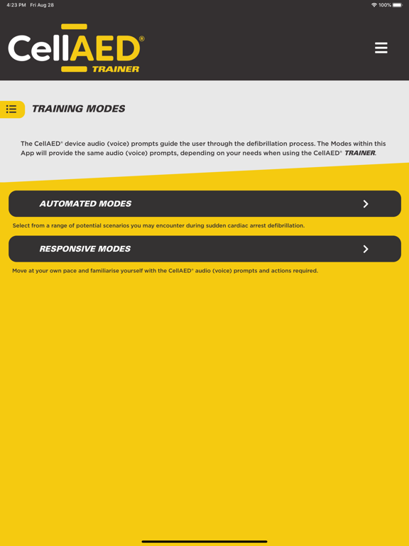 Screenshot #4 pour CellAED Trainer