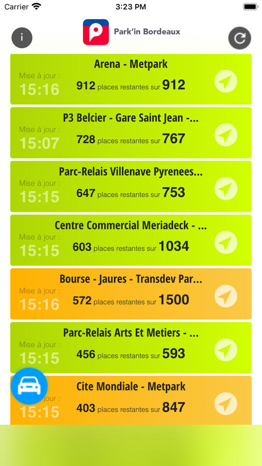 #2. Park'in Bordeaux (iOS) 由: Laurent Peignault