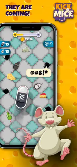 Game screenshot Kick the mice apk