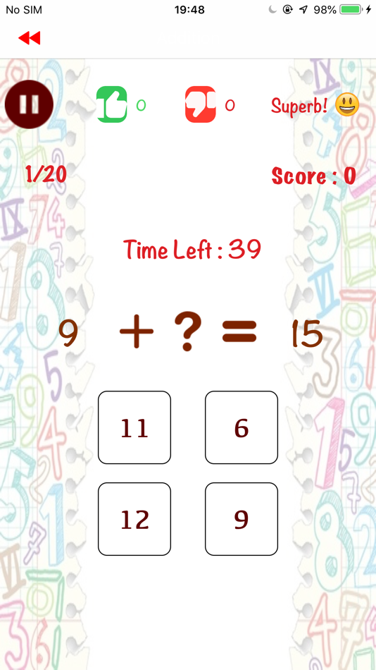 #4. Math Learner : Learning Maths (iOS) By: Techathalon Software Solutions Pvt . Ltd