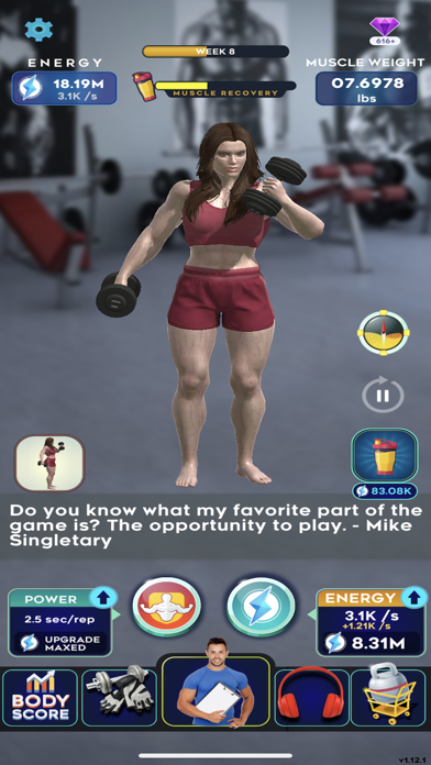 Idle Workout ! Screenshot