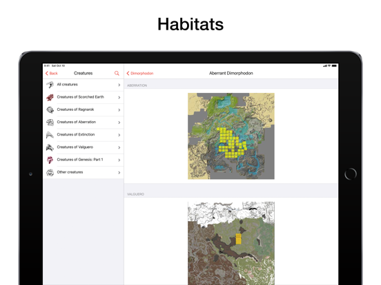 PW for ARK: Survival Evolved iPad screenshot 4 - Reference app