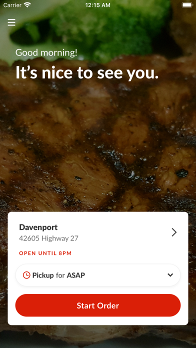 Ovation Bistro Screenshot