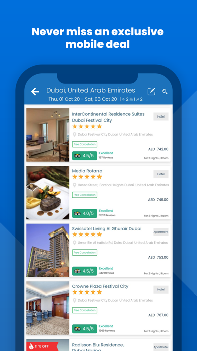 Omeir Travel Screenshot