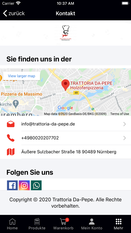 #9. Trattoria Da-Pepe (iOS) 由: Sumer Sengul