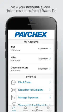 Game screenshot Paychex Benefit Account mod apk