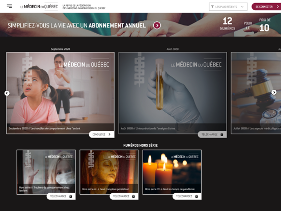 Screenshot #4 pour Le Médecin du Québec