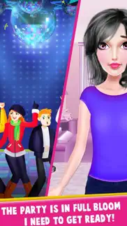 fashion salon girl makeup game iphone screenshot 2