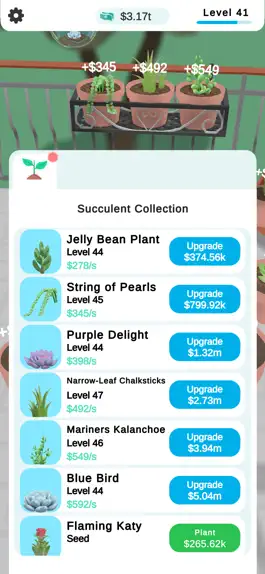 Game screenshot Idle Succulents hack