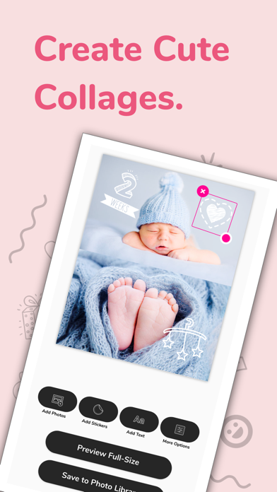 Baby + Pregnancy Collage Maker screenshot 3