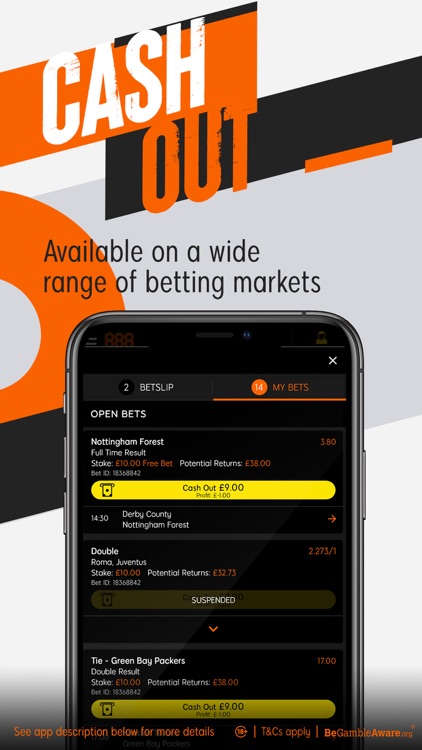 888sport: Live Sports Betting. screenshot-4