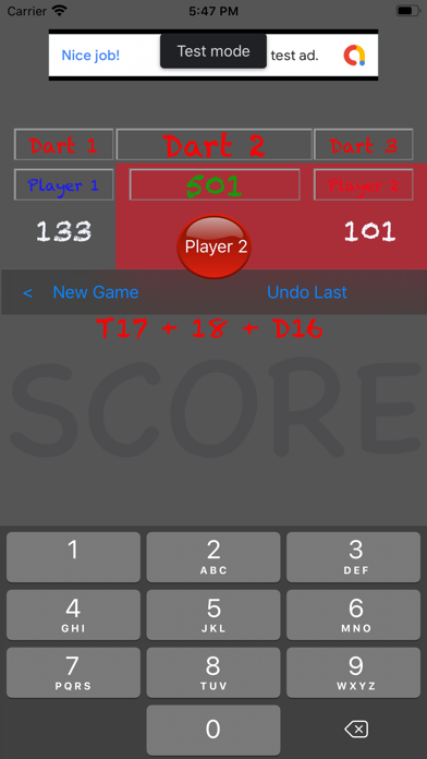 GBDartsScore