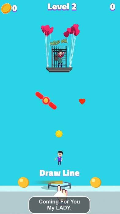 Love girl : Draw Jumper Screenshot