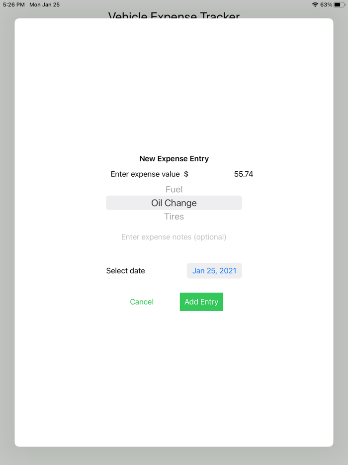 Really Simple Expense Tracker