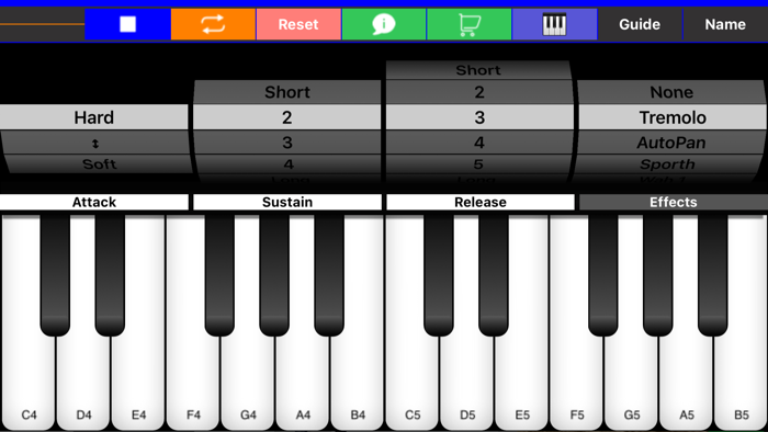 E Piano Synth - Keyboard Tiles