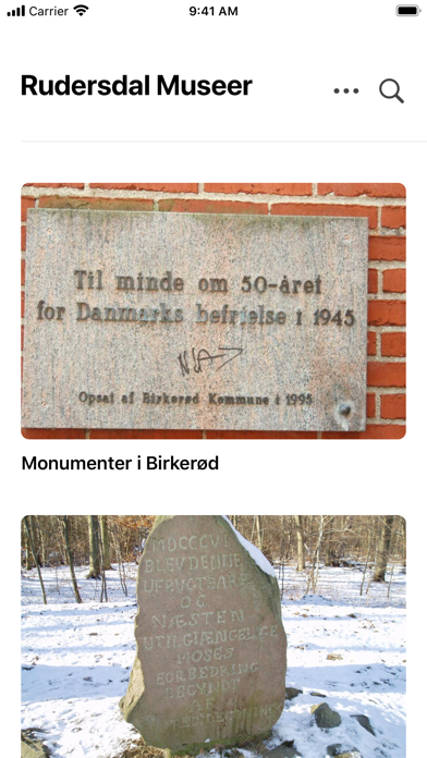 Rudersdal Museer Screenshot