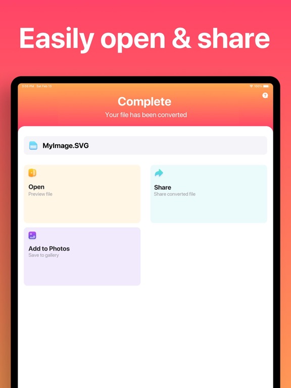 App screenshot
