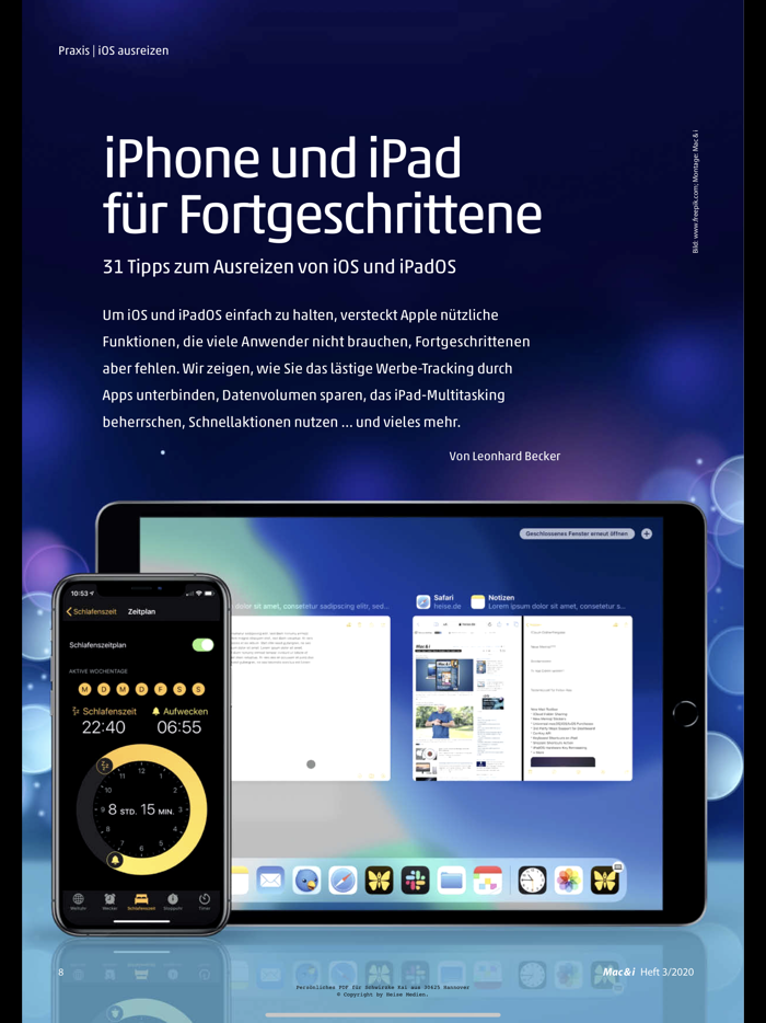 Mac and i Magazin rund um Apple