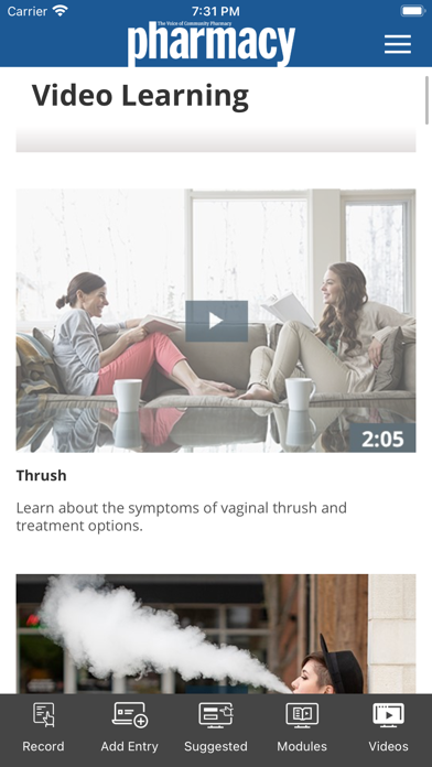 Pharmacy Magazine Screenshot