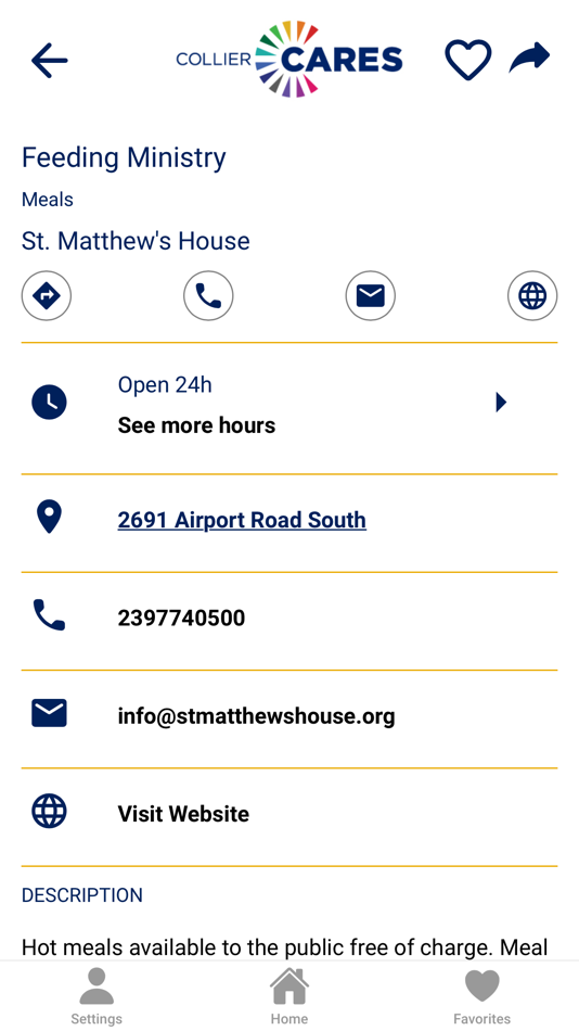 #3. Collier CARES (iOS) 由: Naples Children Foundation Inc