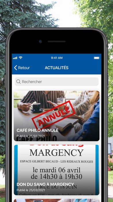 MargenClic : ville de Margency Screenshot