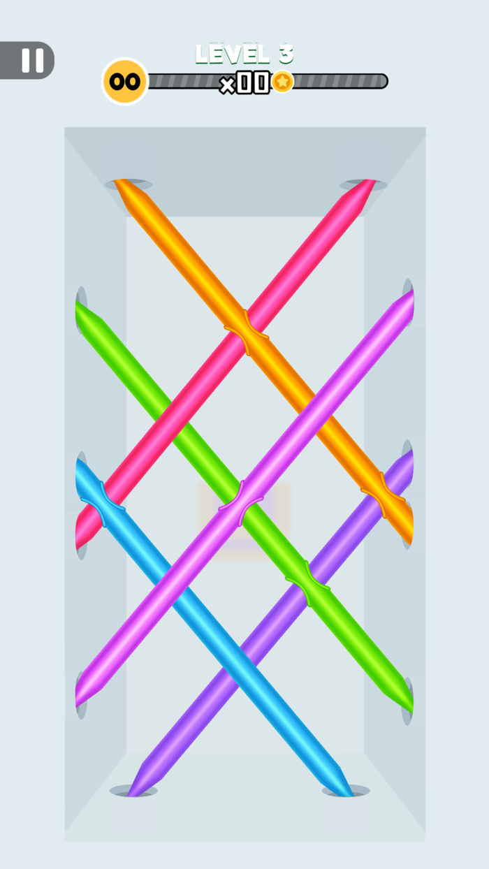 Cage Puzzle Slide the Bars