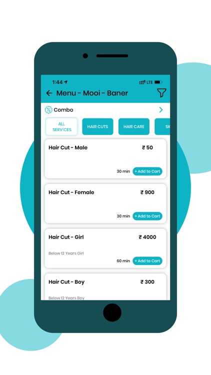 mooi-premium salon/spa booking