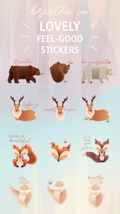 Breathe Stickersのおすすめ画像1