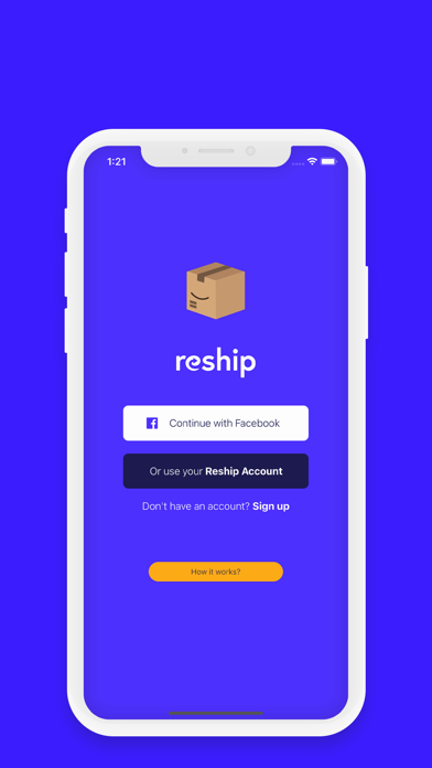 Reship - Shopping & Shipping Screenshot