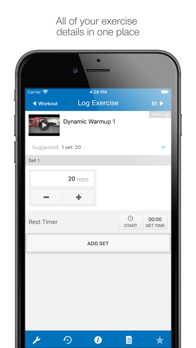 Health Fitness Concierge Screenshot