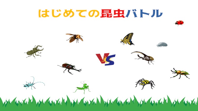 最強昆虫バトル(2人用)【簡単対戦ゲーム】