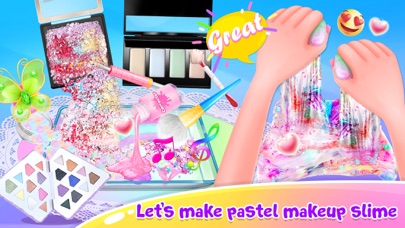 Screenshot #3 pour Pastel Rainbow Slime Simulator
