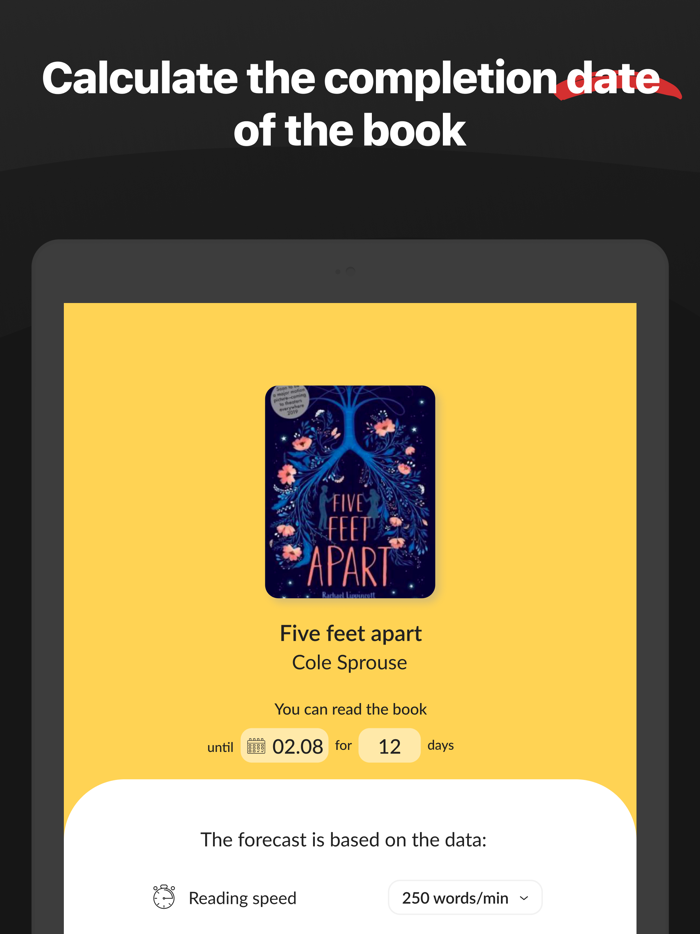 Wordex - read books faster